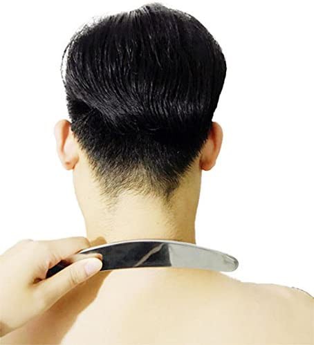 Gua Sha en acier inoxydable de qualité médicale pour le dos, les jambes, les bras, le cou, l'épaule