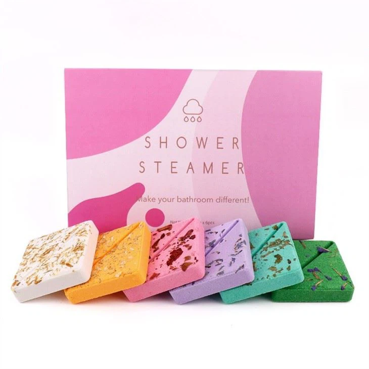 Shower Steamers Gift Set Of 6 For Women Men
