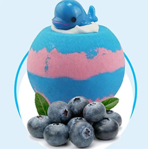 Bombe de bain avec jouet sur le dessus