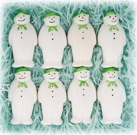 Ensembles de bombes de bain de neige de dessin animé