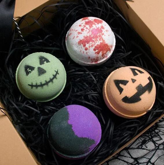 Bombes de bain d'Halloween effrayantes