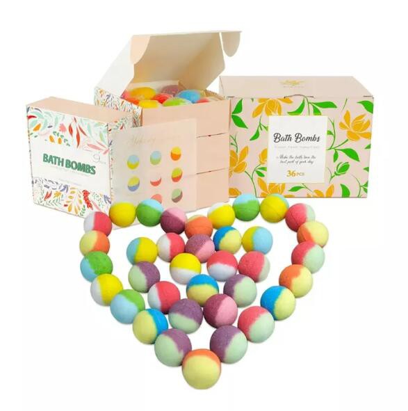 Mini bombes de bain enveloppé individuellement