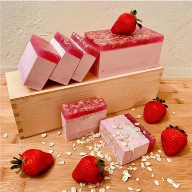 Savon de fraise
