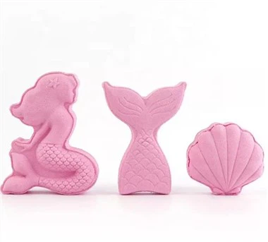 Bombe de bain naturelle de sirène naturelle