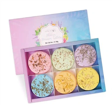 Comprimés de vapeur de douche aromathérapie biologique comprimés