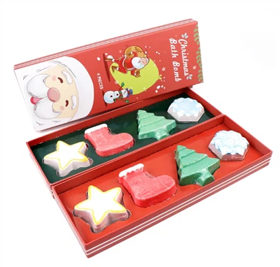 Bombes de bain de Noël