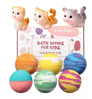 Rich Bubble Kids Bath Bomb avec surprise à l'intérieur