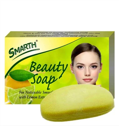 Savon de beauté au citron de baignoire de blanchiment