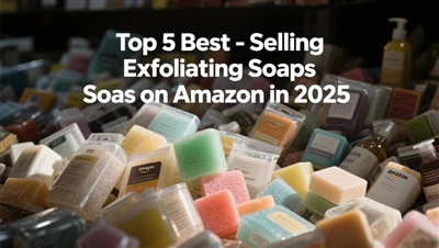 Top 5 des savons exfoliants-les plus vendus sur Amazon en 2025