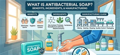 Qu’est-ce que le savon antibactérien ? Avantages, ingrédients et guide de fab...